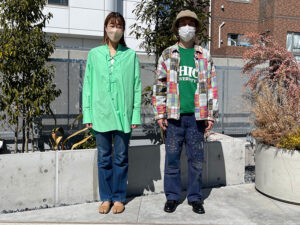 HARAJUKU DENIM STYLE ファッションスナップ　ゆうかさん　戸田和寿さん　３　株式会社DOORS（ドアーズ）
