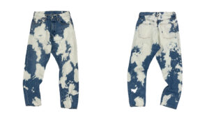 ドリップ　ブリーチアウト　デニムパンツ　Drip Bleach-out Denim Pants 　(Womens)　１　株式会社DOORS（ドアーズ）